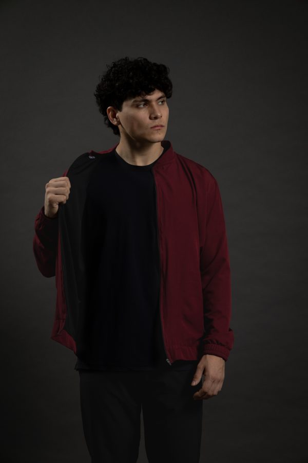 BOMBER CON FORRO MICROPERFORADO
